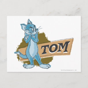 Tom Attitude Logotyp Vykort