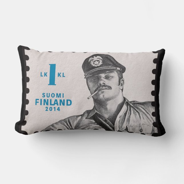 Tom av Finland lounge Lumbarkudde (Framsida)