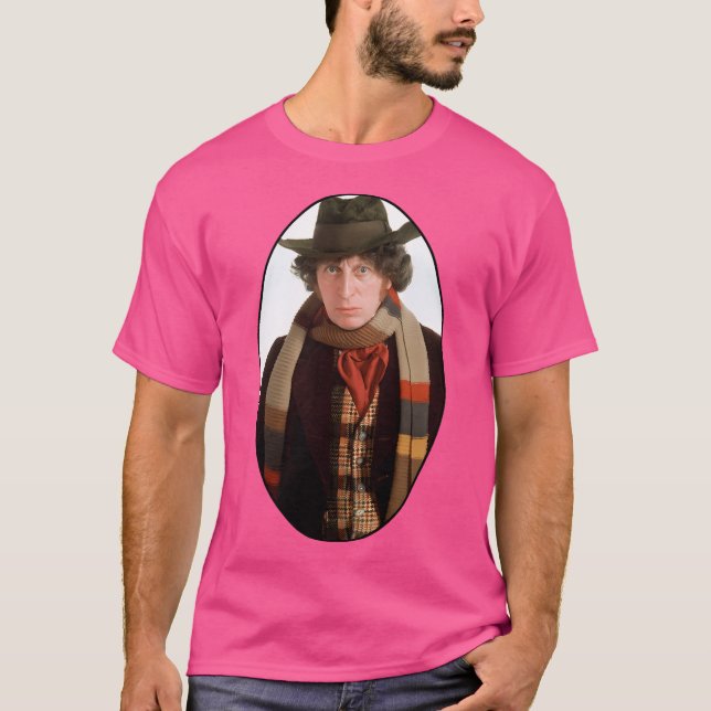 Tom Baker (4:e Doktor) T Shirt (Framsida)