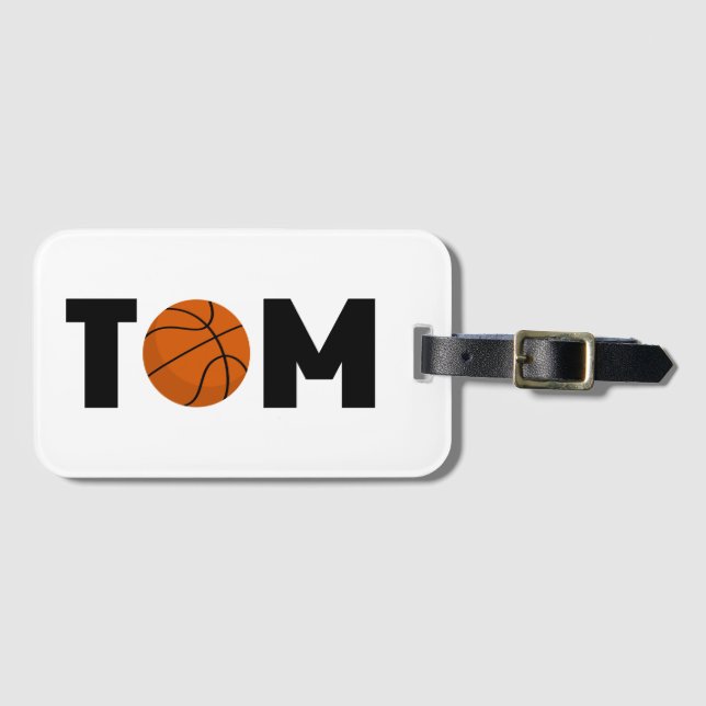 Tom Basketball Bagagebricka (Framsida horisontal)