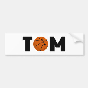 Tom Basketball Bildekal