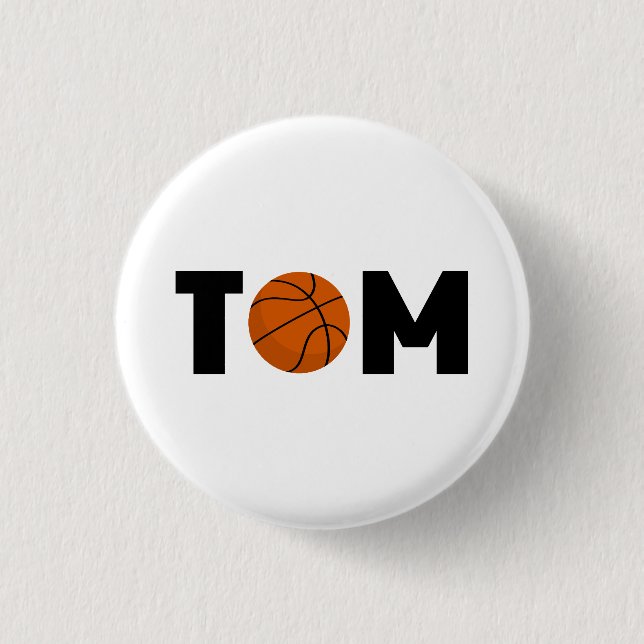 Tom Basketball Knapp (Framsida)