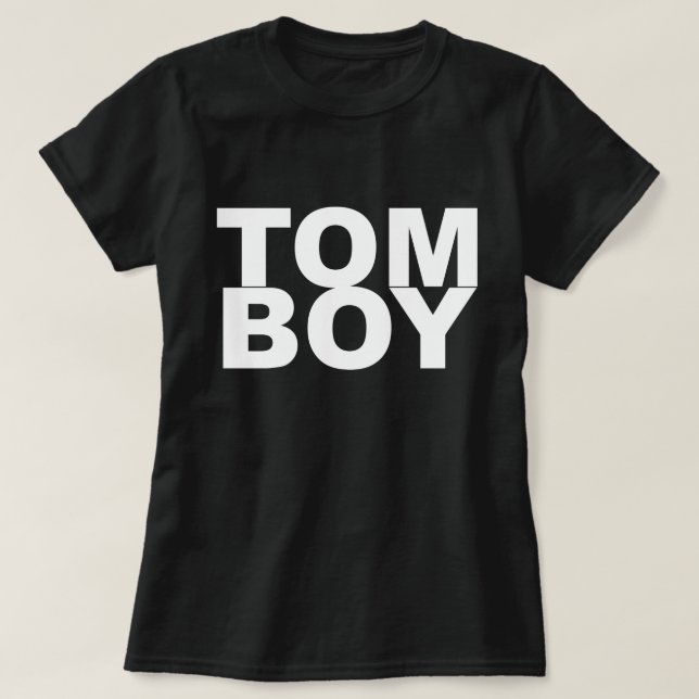 TOM BOY. T-SHIRT (Design framsida)