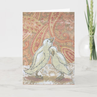 Tom Card-perfekt par förlovning bröllop art Kort