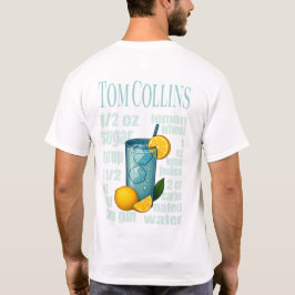 Tom Collins T-Shirt – Classic Gin Cocktail