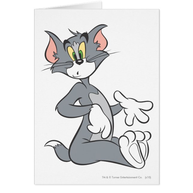 Tom Confused Hälsningskort (Framsidan)