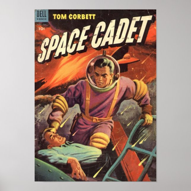 Tom Corbett Space-kadett Poster (Framsidan)