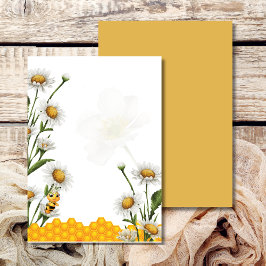 Tom DIY Honey Bee Tema Mama To Bee Inbjudningar