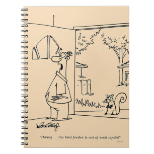 Tom fågelförlagematare anteckningsbok