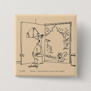 Tom fågelförlagematare knapp