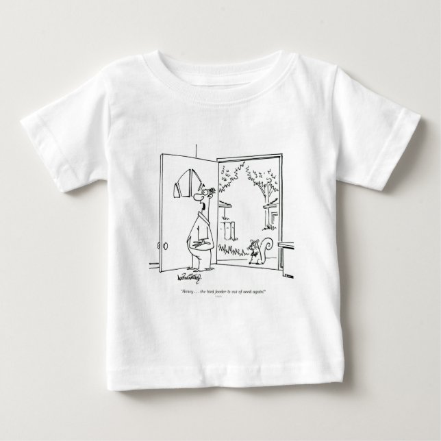 Tom fågelförlagematare t shirt (Framsida)