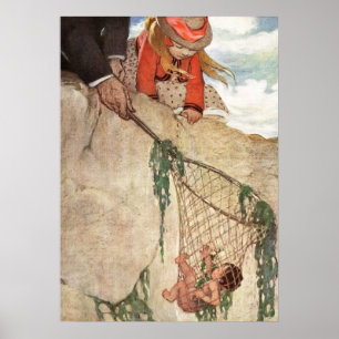 Tom fångas av Jessie Willcox Smith Poster