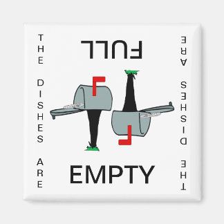 Tom Fullt Dishwasher Magnet för postlåda