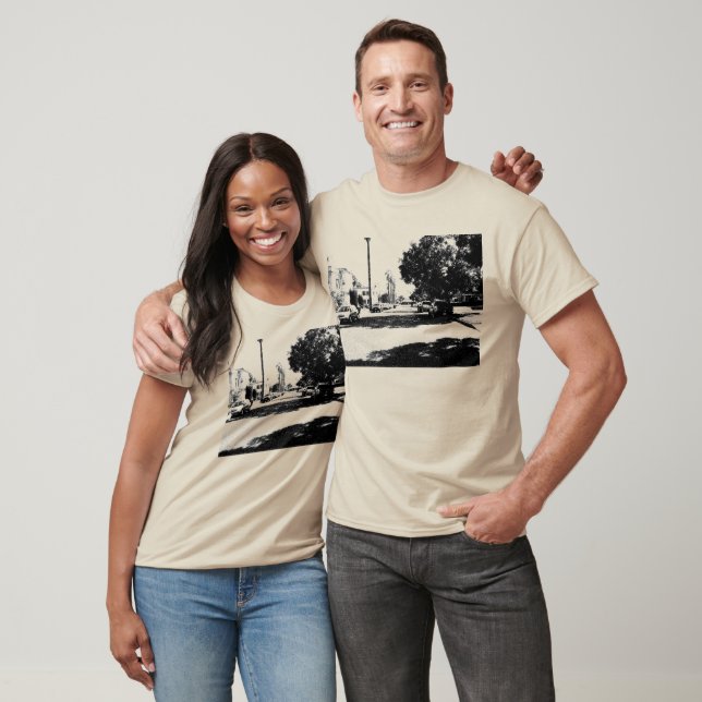 Tom gatuadress t-shirt (Unisex)