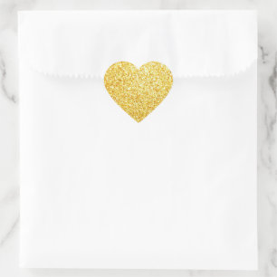 Tom Glitter Mall Template Glamorös Klassisk Hjärtformat Klistermärke