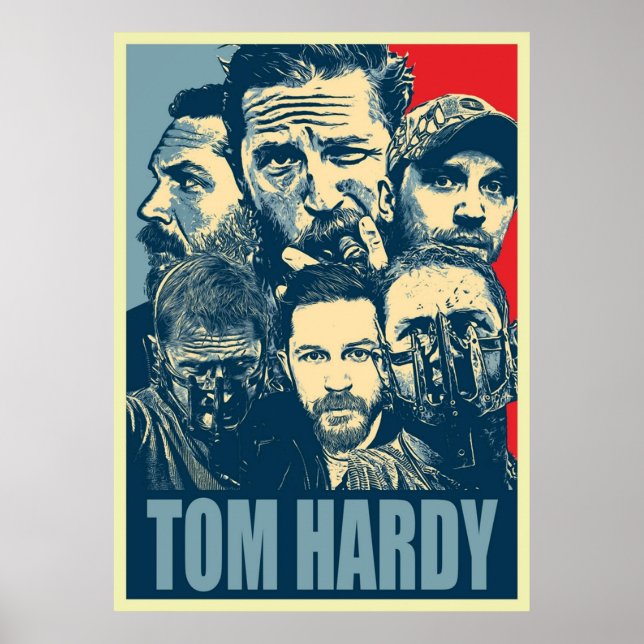 TOM HARDY POSTER (Framsidan)