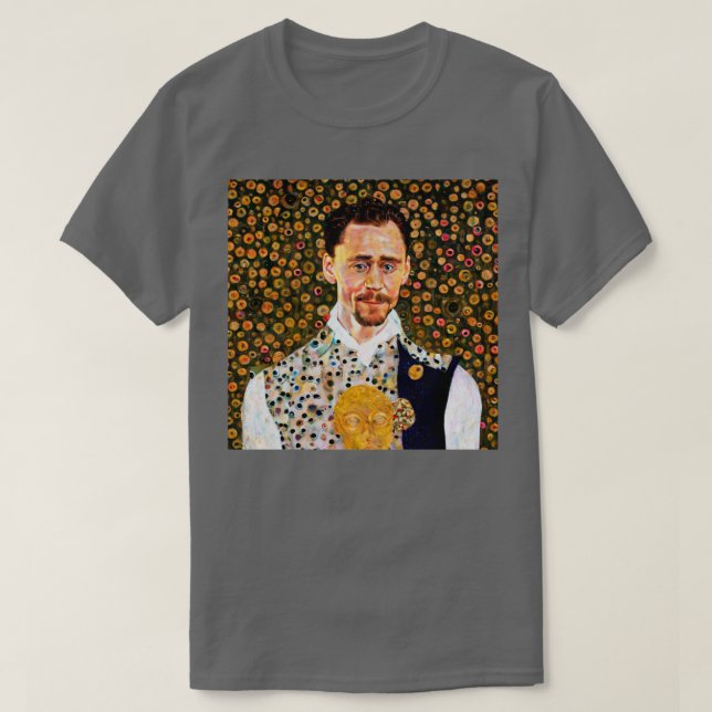 Tom Hiddleston 8 T Shirt (Design framsida)