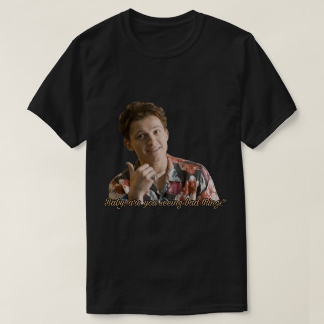 Tom Holland GQ Interview T Shirt (Design framsida)