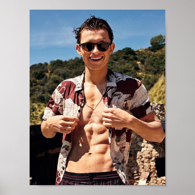 Tom Holland med sunnies Poster (Framsidan)