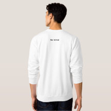 Tom i vit hoodie