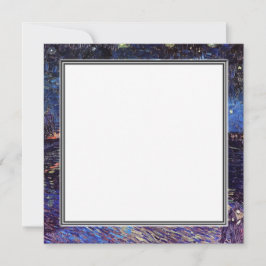 tom inbjudan, Van Gogh stjärnklar natt Inbjudningar