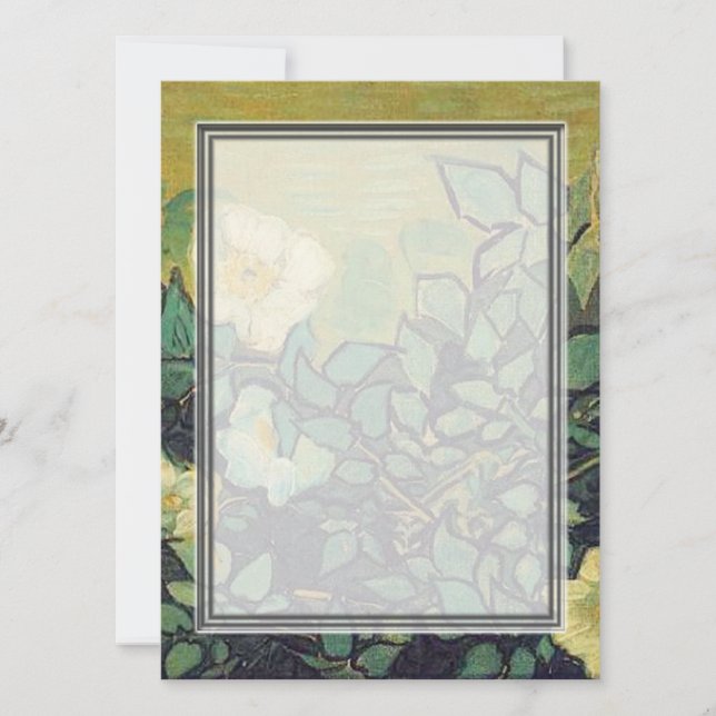 Tom inbjudan, Van Gogh Vild Ro Inbjudningar (Framsida)