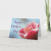 Tom insida för blom- lyckligt mors dagkort