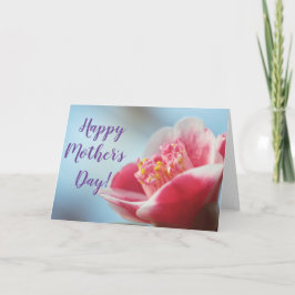 Tom insida för blom- lyckligt mors dagkort kort