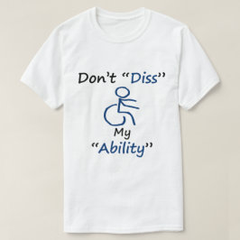 Töm inte min förmåga t shirt