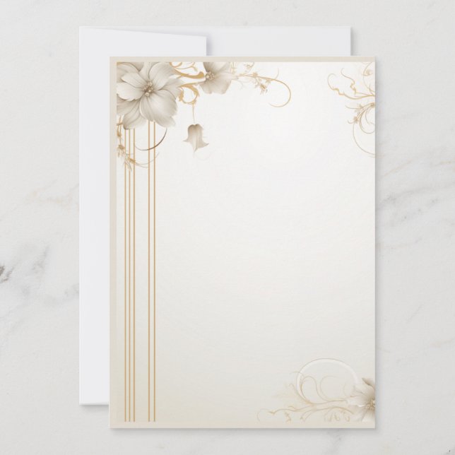 Tom invit inbjudningar (Baksida)