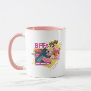 Tom & Jerry BFF s Photo Emoji Collage Mugg