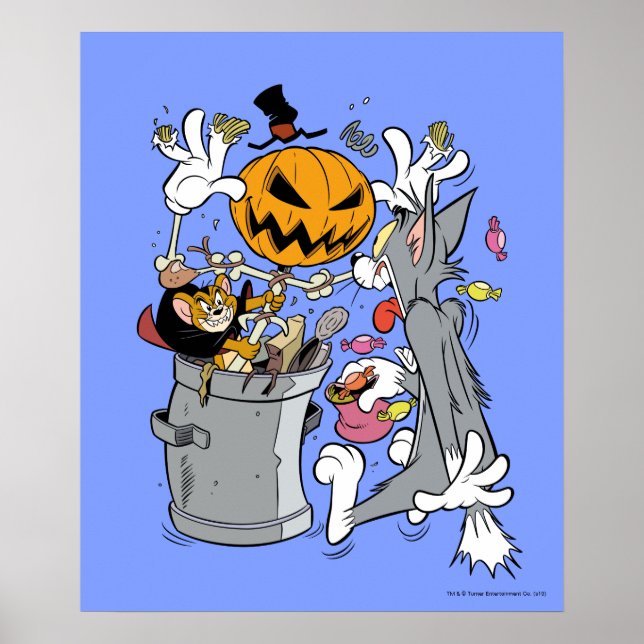Tom & Jerry | Boo till Tom Poster (Framsidan)