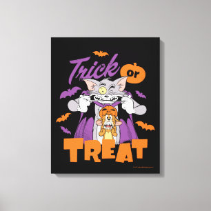 Tom & Jerry BUS ELLER GODIS Canvastryck