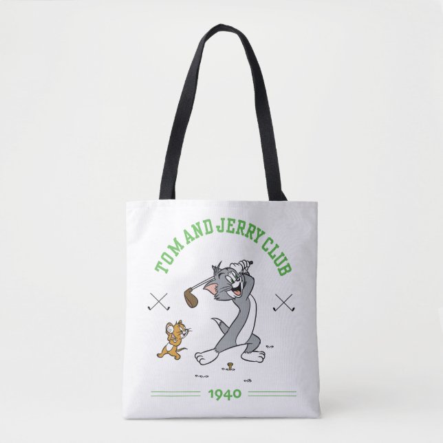 Tom & Jerry Golfing Klubb 1940 Tygkasse (Framsida)