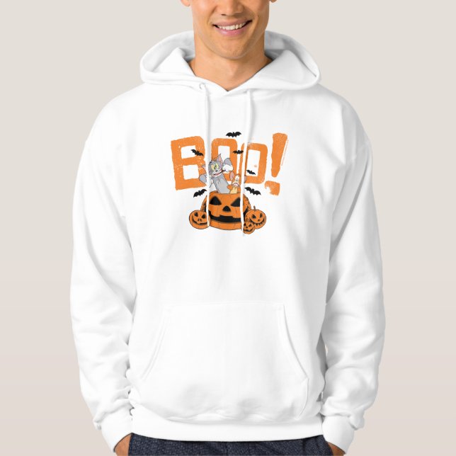 Tom & Jerry | Happy halloween Boo Hoodie (Framsida)