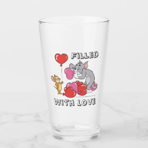 Tom & Jerry Inflate Valentine Heart Balloations Glaskopp
