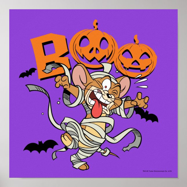 Tom & Jerry | Jerry är SO Scary Poster (Framsidan)
