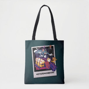 Tom & Jerry Luggage Crash Photograph Tygkasse
