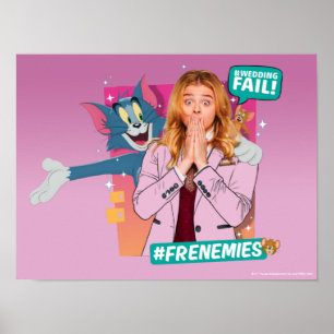 Tom & Jerry med Kayla - Franska Poster