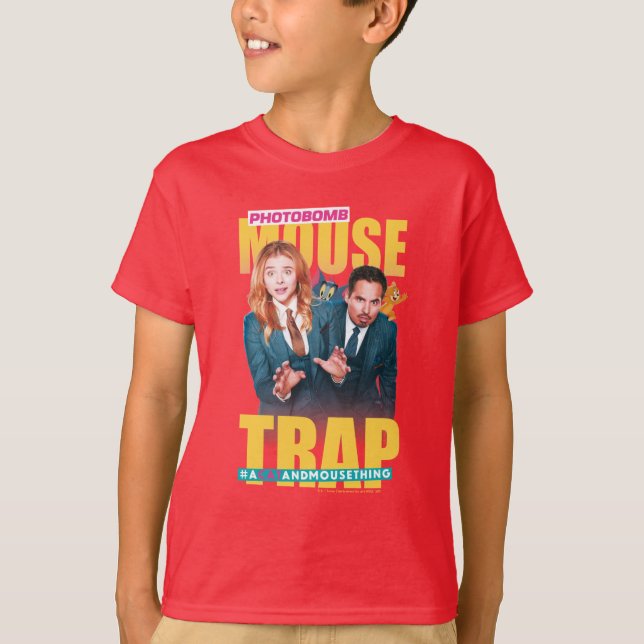 Tom & Jerry med Kayla och Terrance - Musfälla T Shirt (Framsida)