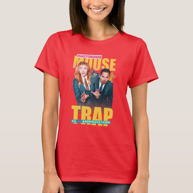 Tom & Jerry med Kayla och Terrance - Musfälla T Shirt (Framsida)