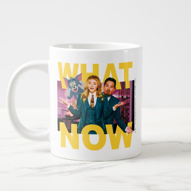 Tom & Jerry med Kayla och Terrance - Vad händer nu Jumbo Mugg (Vänster)