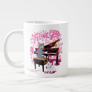 Tom & Jerry Play Piano - Kattdjurets Bra Jumbo Mugg