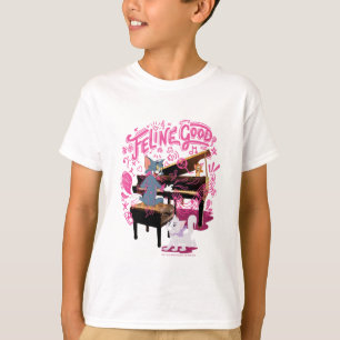 Tom & Jerry Play Piano - Kattdjurets Bra T Shirt