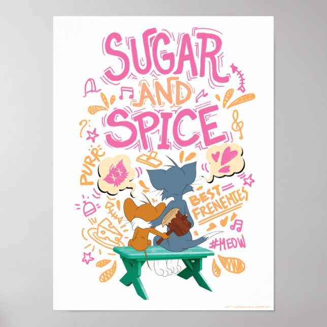 Tom & Jerry - socker och spice Poster (Framsidan)