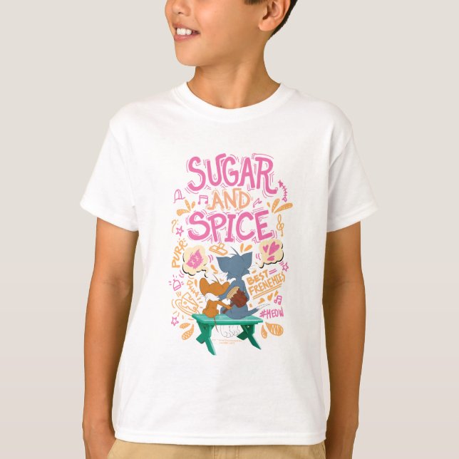 Tom & Jerry - socker och spice T Shirt (Framsida)