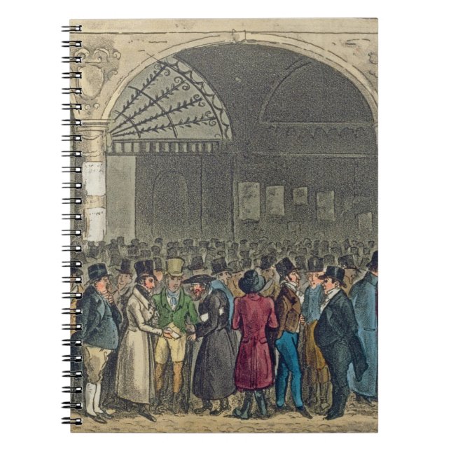 Tom & Jerry som besöker lagrarutbytet, från 'Lif Anteckningsbok (Framsidan)