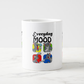 "Tom & Jerry Vibes: Daily Mood Mugg" Jumbo Mugg