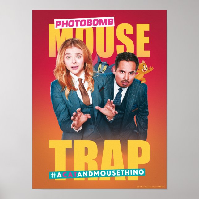 Tom & Jerry With Kayla and Terrance - Musfälla Poster (Framsidan)