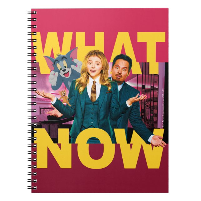 Tom & Jerry With Kayla and Terrance - What Now Anteckningsbok (Framsidan)